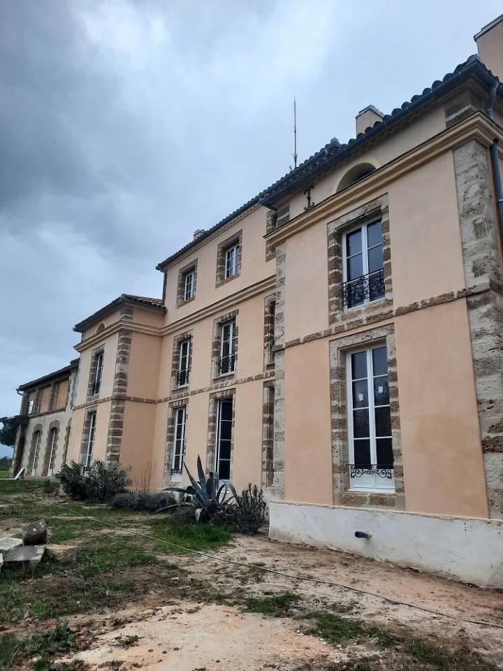 Enduits à la chaux Cazaubon