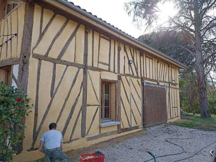 Expert des enduits à la chaux Cazaubon